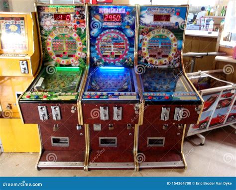 gambling pinball machines.
